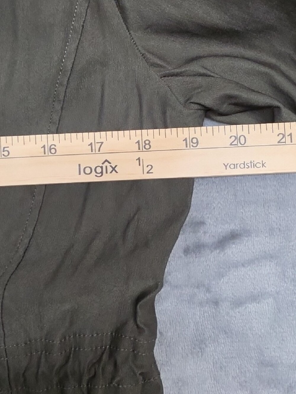 Eden Society M Olive Utility Drawstring Jacket - Picture 6 of 9